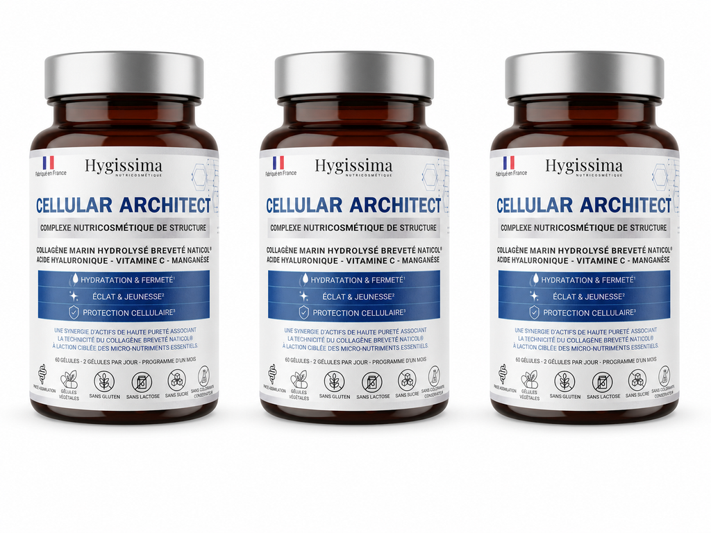 CELLULAR ARCHITECT - Complexe Nutricosmétique de Structure - Cure 3 mois