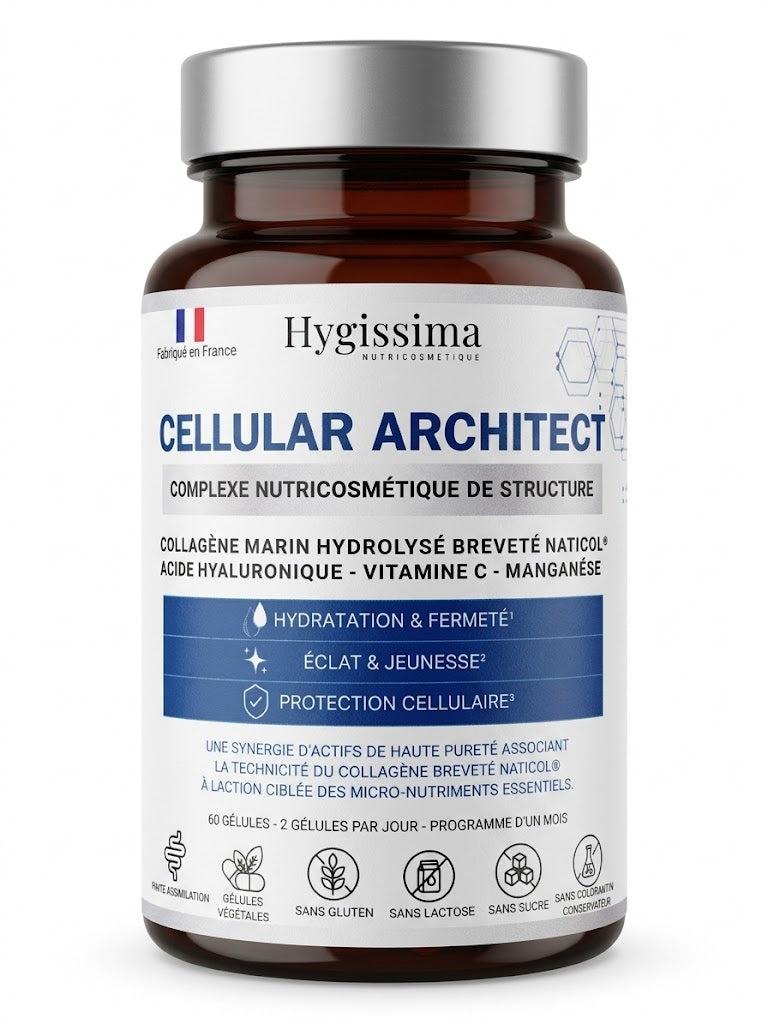 CELLULAR ARCHITECT Complexe Nutricosmétique de Structure - cure 1 mois